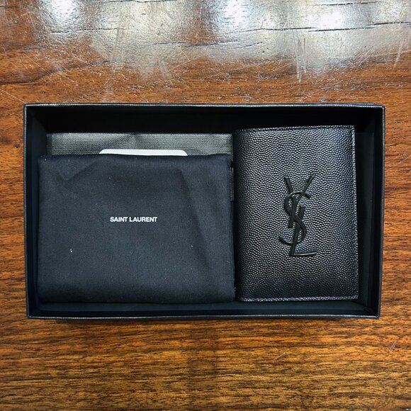 Saint Laurent Cassandre Credit Card Wallet, NEW - Picture 5 of 8